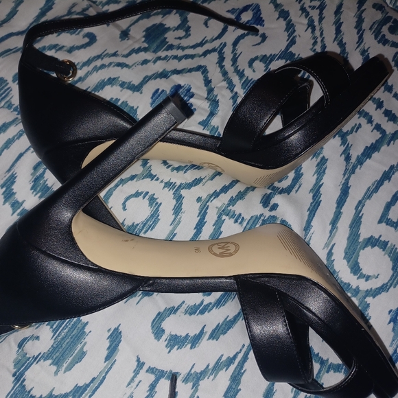 Black Michael Kors Heels - Picture 2 of 4